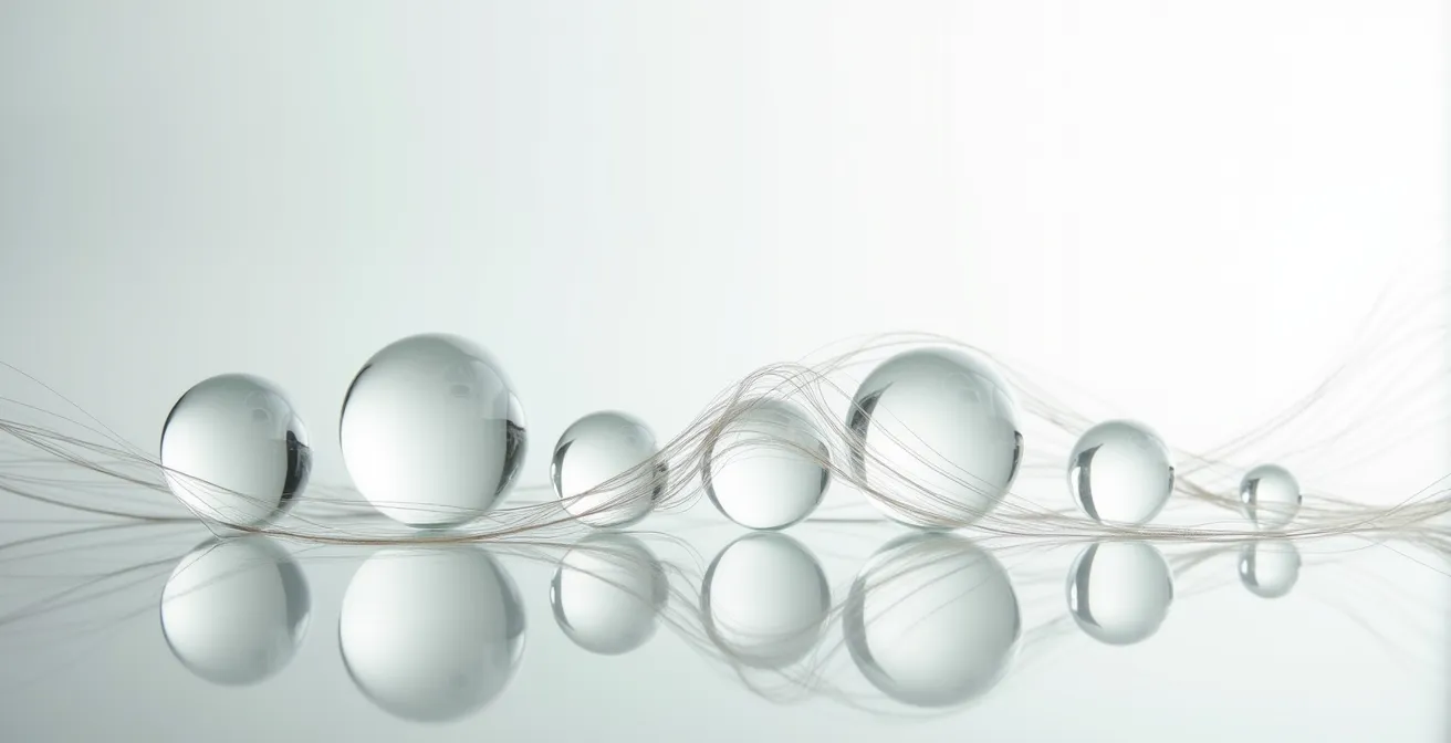 Symbolische Darstellung der Haarschutzschicht