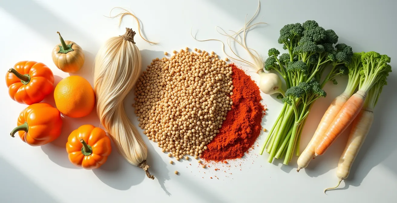 Visualisierung der Nährstoffaufnahme an den Haarwurzeln