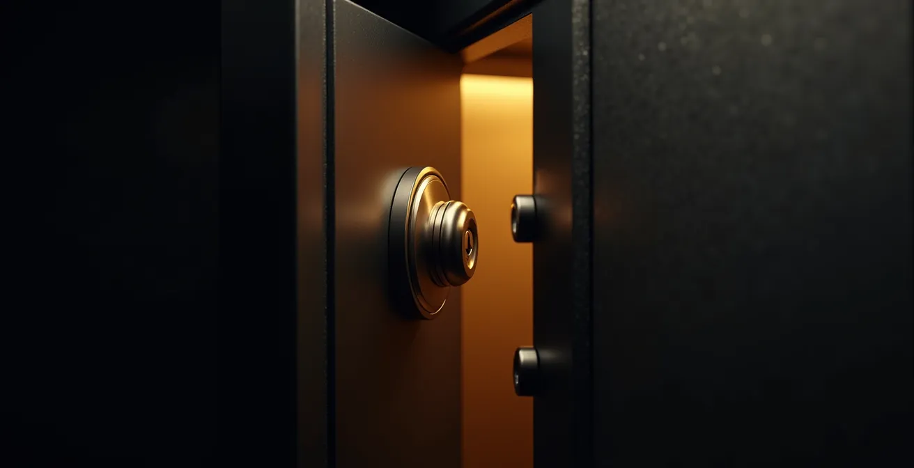 Hochwertiger Tresor für die sichere Aufbewahrung von Wertschmuck